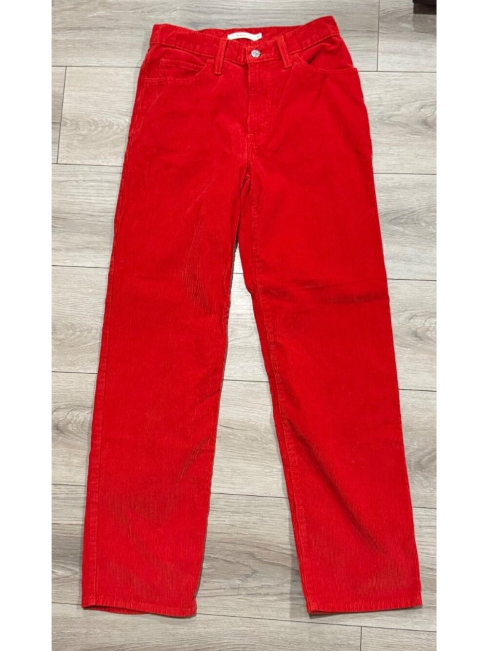Levi's Corduroy '94 Baggy Burnt Orange Women Pants Size 26